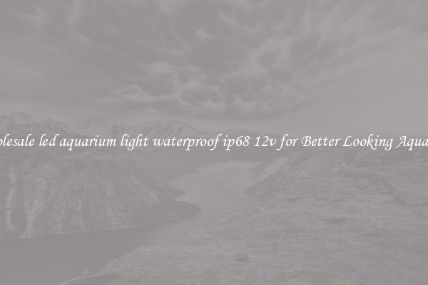 Wholesale led aquarium light waterproof ip68 12v for Better Looking Aquarium