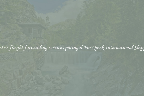 logistics freight forwarding services portugal For Quick International Shipping