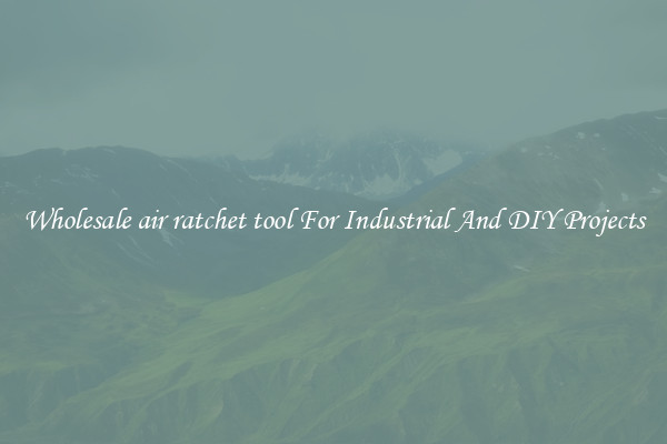 Wholesale air ratchet tool For Industrial And DIY Projects