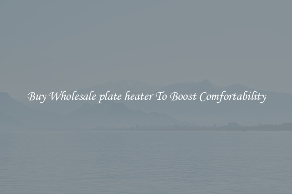 Buy Wholesale plate heater To Boost Comfortability