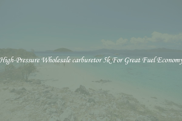 High-Pressure Wholesale carburetor 5k For Great Fuel Economy