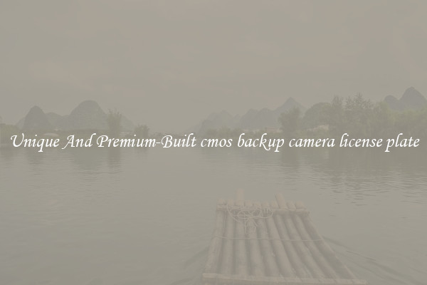 Unique And Premium-Built cmos backup camera license plate